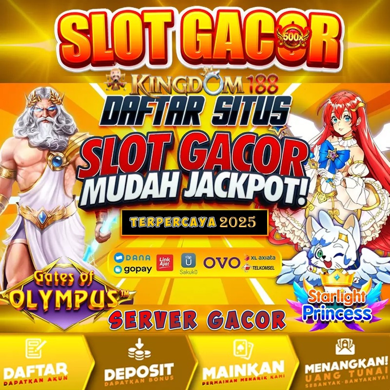 KINGDOM188 : Situs Slot Gacor Maxwin Member Baru Hari Ini SLOT88 image 1